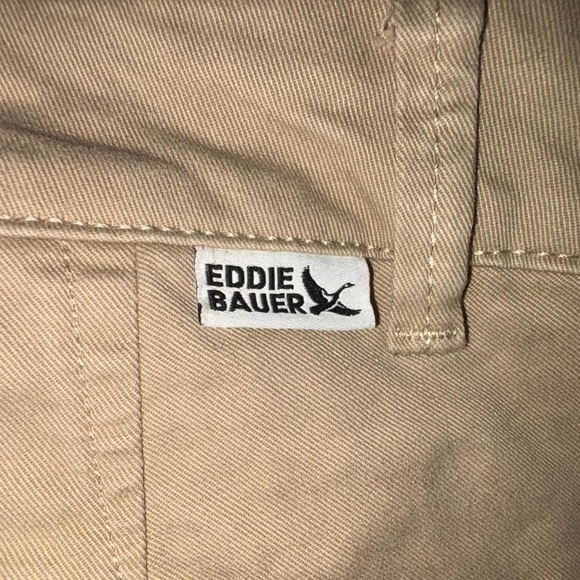 Sz 0 Eddie Bauer Women’s Khaki Chinos - Picture 3 of 4